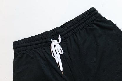 Banner Mesh Court Short - Black