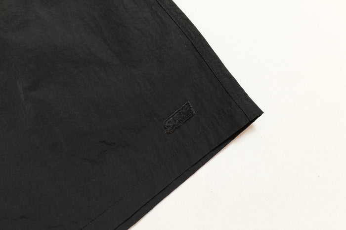Banner Nylon Short - Black