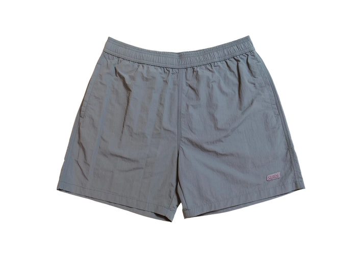Banner Nylon Short - Grey