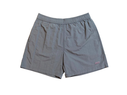 Banner Nylon Short - Grey