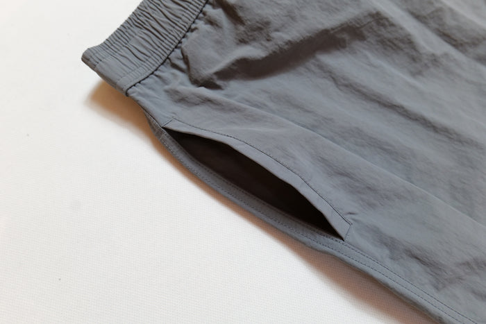 Banner Nylon Short - Grey