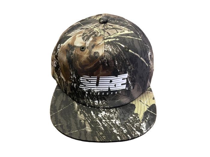 Banner Racing Snapback Cap - Tree Camo