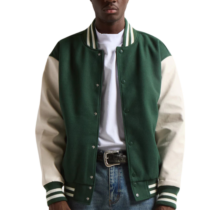 Barber Plug Letterman Jacket
