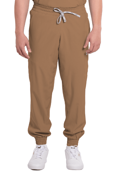Basicflex® Custom Fit Garterized Jogger Men Scrub Pants