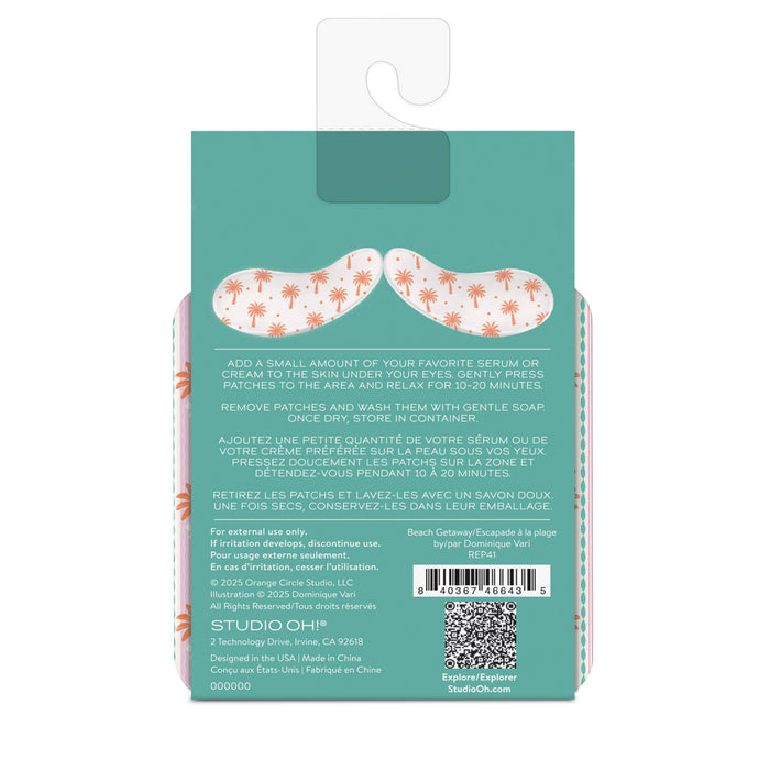 Beach Getaway Reusable Under-Eye Patches