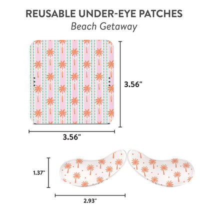 Beach Getaway Reusable Under-Eye Patches