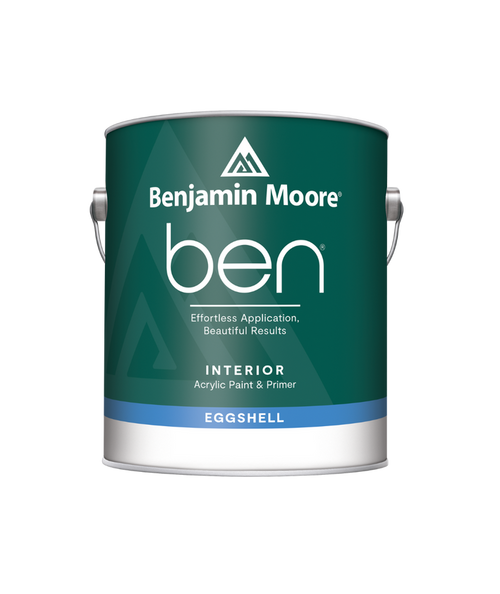 Benjamin Moore ben eggshell Interior Paint available at Clement's Paint.