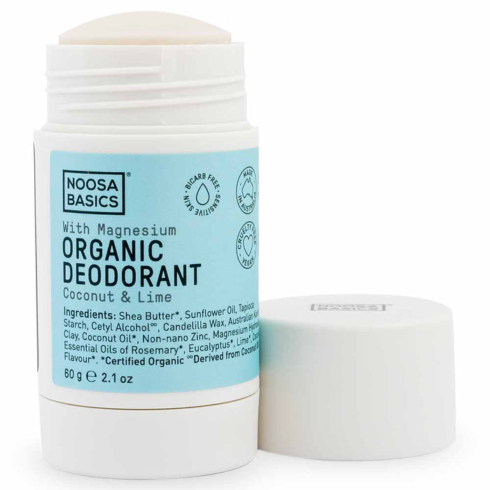 Bi-Carb Free Deodorant Cream Stick - Coconut & Lime