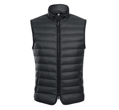 Black Down Vest