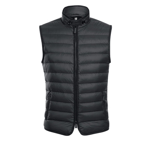 Black Down Vest