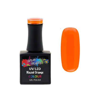 Blazed Orange - UGGP-A0540 Urban Graffiti Gel Polish 15ml   Naio Nails