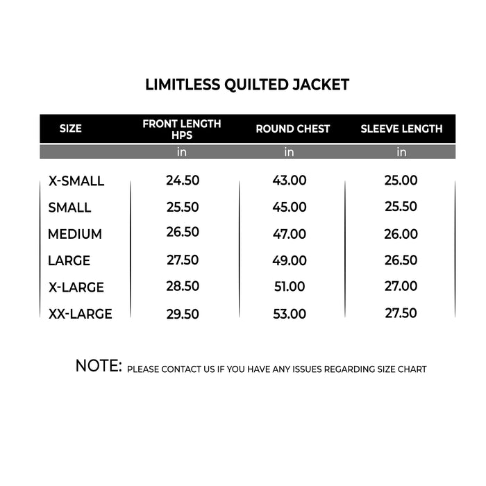 Blizzard Quilted Jacket - IRONGEAR Fitness