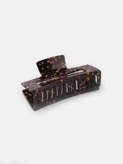 Box Eco Hair Claw | Black Coffee Spot-Image 1