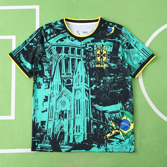 Brazil National Team Jesus Concept Fan Version 25/26 Season Jersey