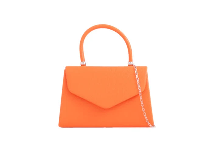 Bright Orange Mini Handbag
