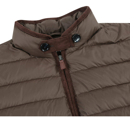 Brown Down Vest