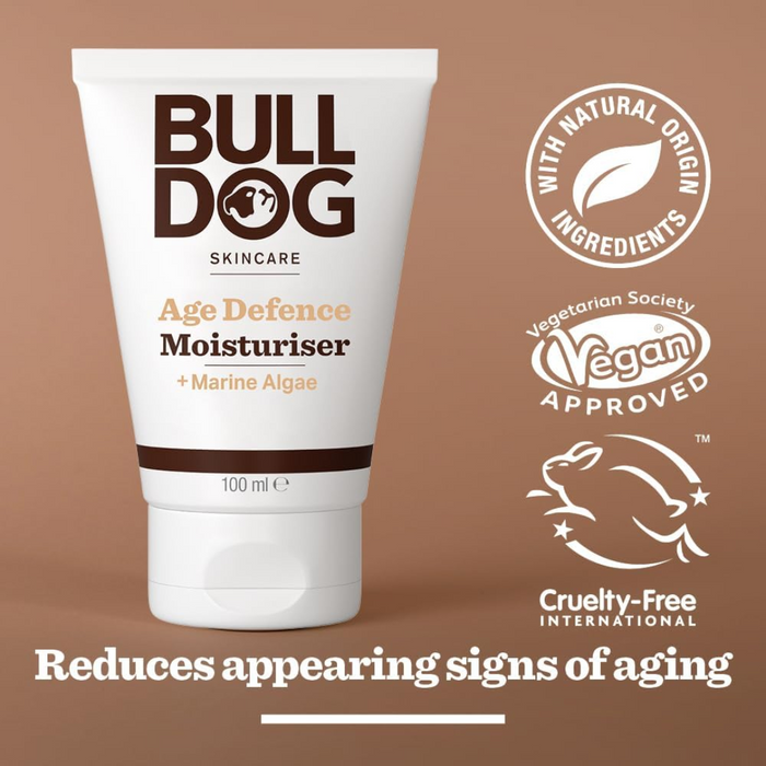 Bulldog Age Defence Moisturiser for Men 100ml (N)