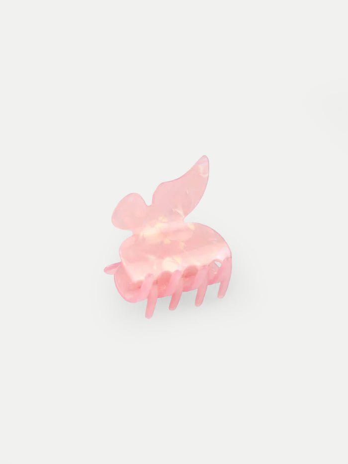 Butterfly Eco Hair Claw | Rose Quartz-Image 1
