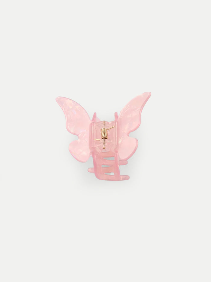 Butterfly Eco Hair Claw | Rose Quartz-Image 3