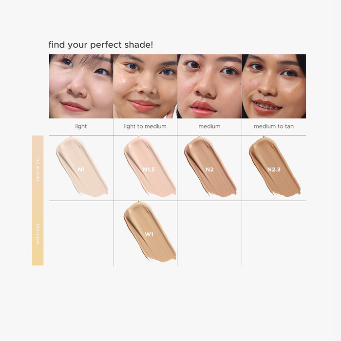 [BUY 1 GET 1 ] Pearlfect Silk Fit Concealer + Tinted Glass H2Oil