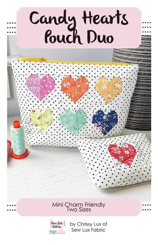 Candy Hearts Pouch Duo