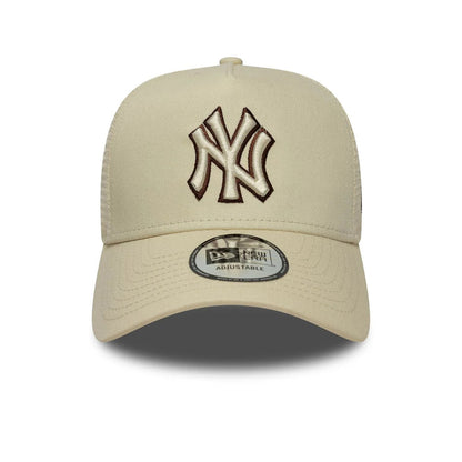 NEW ERA cappello new york yankees stone 60771718 TRUCKER-STONE