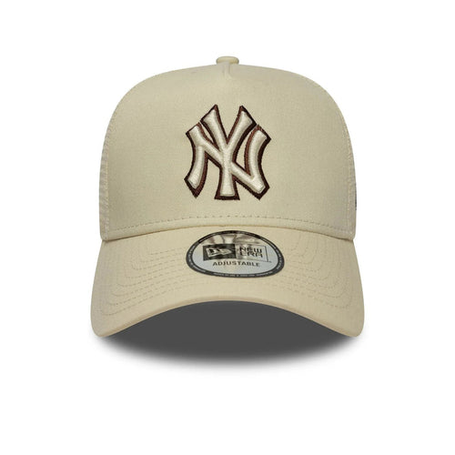 NEW ERA cappello new york yankees stone 60771718 TRUCKER-STONE