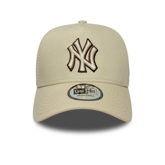 NEW ERA cappello new york yankees stone 60771718 TRUCKER-STONE