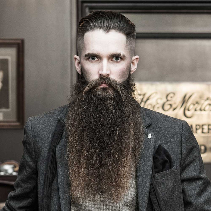 Captain Fawcett's beard shampoo