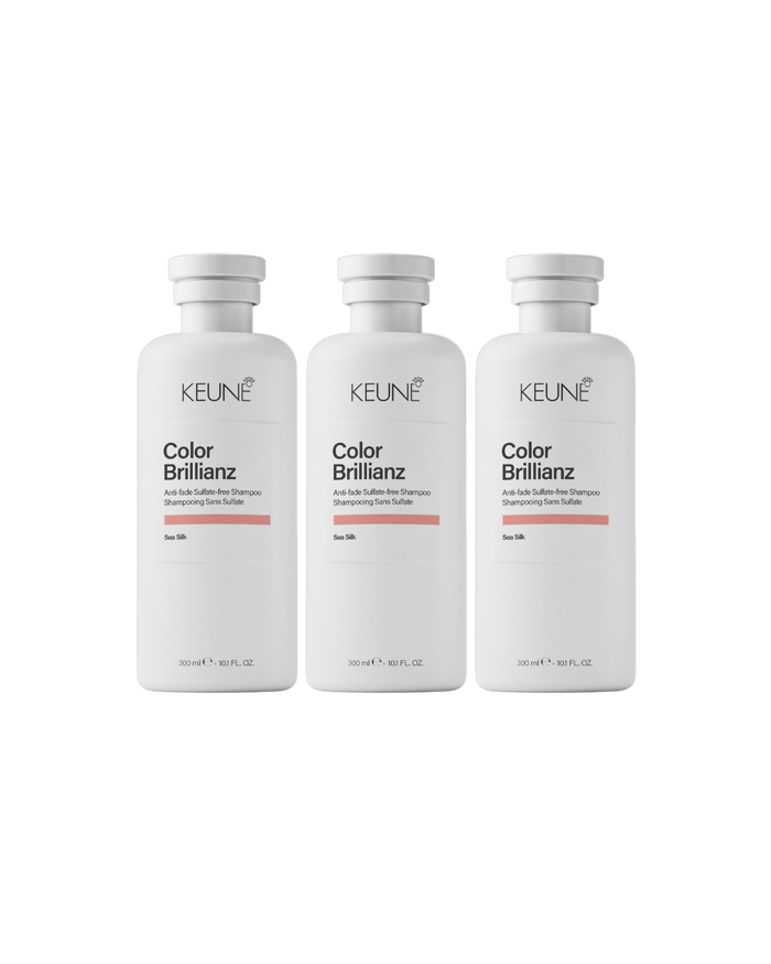 Keune Care Color Brillianz Sulfate Free shampoo per 3 stuks verkrijgbaar bij Care For Hair