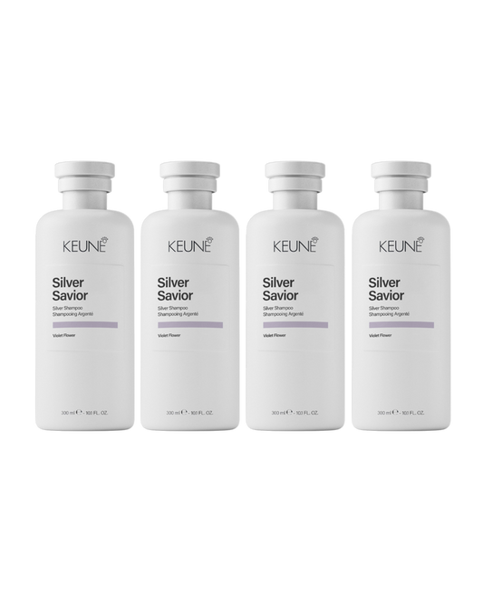 Keune Care Silver Savior shampoo per 4 stuks verkrijgbaar bij Care For Hair