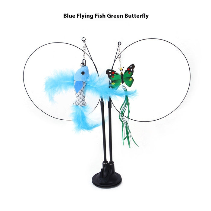 Blue Flying Fish Butterfly / As Shown