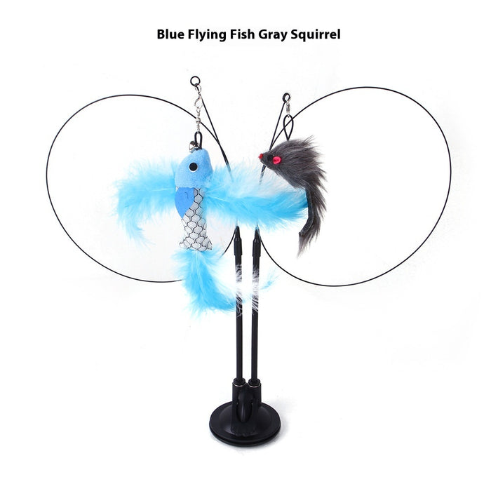 Blue Flying Fish Gray Mouse / As Shown