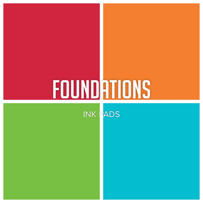 Catherine Pooler - Foundations - Ink Pads. These Reinkers are from the Foundations Collection. Select Fiesta Blue, Grass Skirt, Orange Twist, Rockin' Red from the drop down. Each Sold Separately. Available at Embellishaway.ca in Bowmanville Ontario Canada.