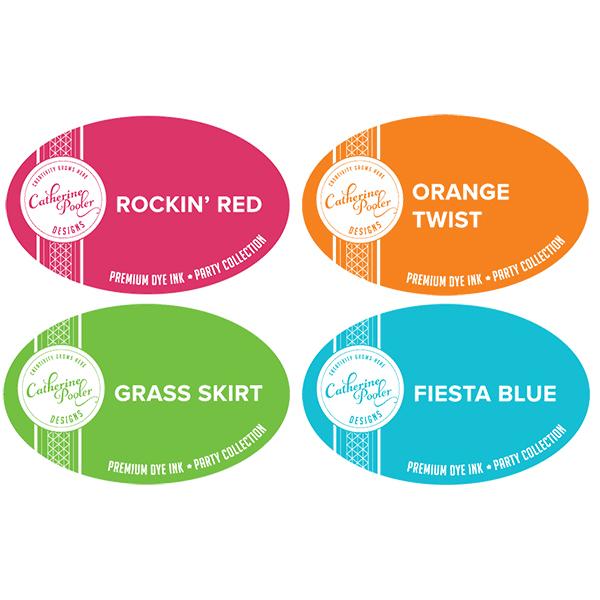 Catherine Pooler - Foundations - Ink Pads. These Reinkers are from the Foundations Collection. Select Fiesta Blue, Grass Skirt, Orange Twist, Rockin' Red from the drop down. Each Sold Separately. Available at Embellishaway.ca in Bowmanville Ontario Canada.
