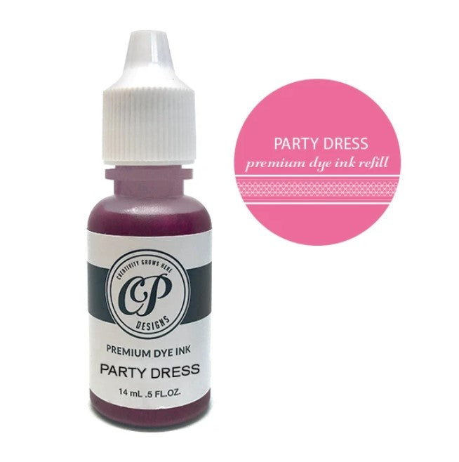 Catherine Pooler - Life Of The Party - Reinkers/Refills. These Reinkers are from the Life Of The Party Collection. Select Aquatini, Flirty Fuchsia, Lime Rickey, Party Dress, Something Borrowed, Tiara, Tiki Torch, Tutti Frutti from the drop down. Each Sold Separately. Available at Embellishaway.ca in Bowmanville Ontario Canada.