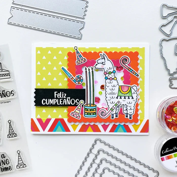 Catherine Pooler - Sequin Mix - Lima. The capital of Peru, Lima is one of the largest cities in South America and is nestled between the Pacific Ocean and Andes Mountains. Available at Embellish Away located in Bowmanville Ontario Canada. Card by brand ambassador.