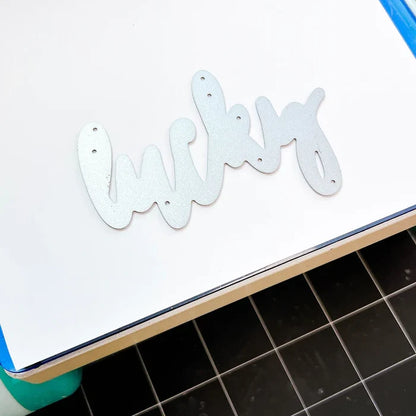 Catherine Pooler - Word Die - Lucky. Use your Lucky Word die to mix and match for some great cards.  It's your LUCKY day when you can create! Illustrated by Traci Reed. Available at Embellish Away located in Bowmanville Ontario Canada.