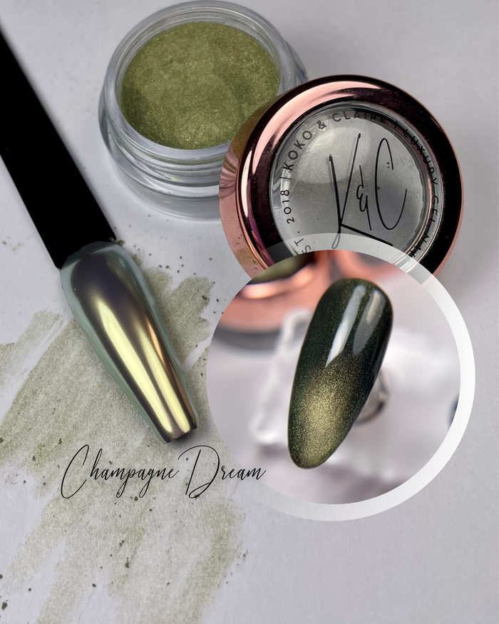 Champagne Dream - Chrome & Magnetic Pigment  | Koko & Claire