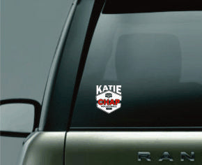 Chap Volleyball Custom Decal~ Matte or Glitter