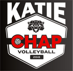 Chap Volleyball Custom Decal~ Matte or Glitter