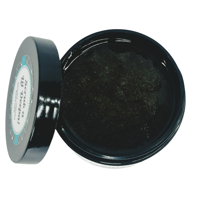 Charcoal Honey Scrub - Peppermint Tea Tree
