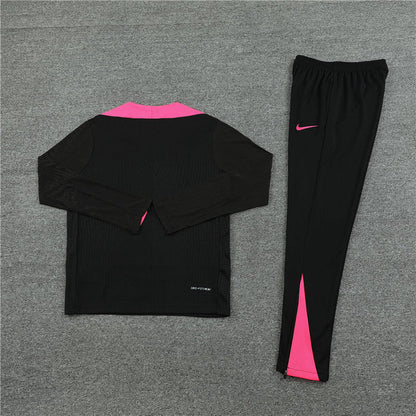 Chelsea 24/25 Black/Pink Training Suit