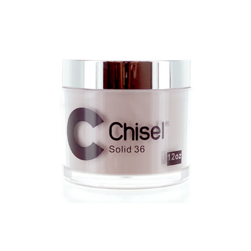 Chisel Nail Art Dipping/Acrylic 2in1 Powder Refill size 12oz - SOLID #36