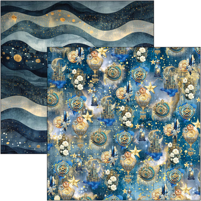 Ciao Bella - 12X12 Paper Pad - Celestial. Available at Embellish Away located in Bowmanville Ontario Canada.