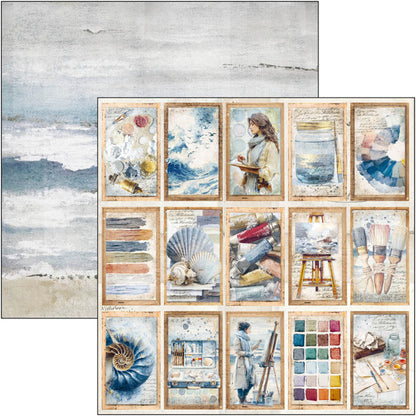 Ciao Bella - 12X12 Patterns Pad - An Artist Journey. Includes 8 Sheets. Available at Embellish Away located in Bowmanville Ontario Canada.