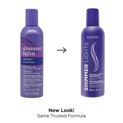 CLAIROL SHIMMER LIGHTS SHAMPOO 8 OZ