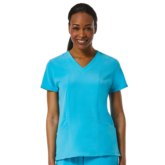 Clearance Maevn Pure Soft 3-Panels V-Neck Scrub Top