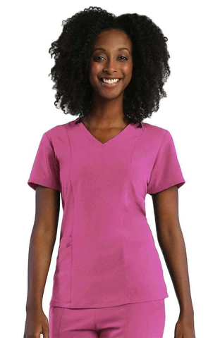 Clearance Maevn Pure Soft 3-Panels V-Neck Scrub Top