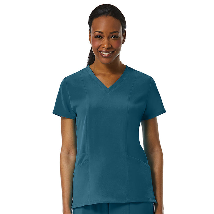 Clearance Maevn Pure Soft 3-Panels V-Neck Scrub Top